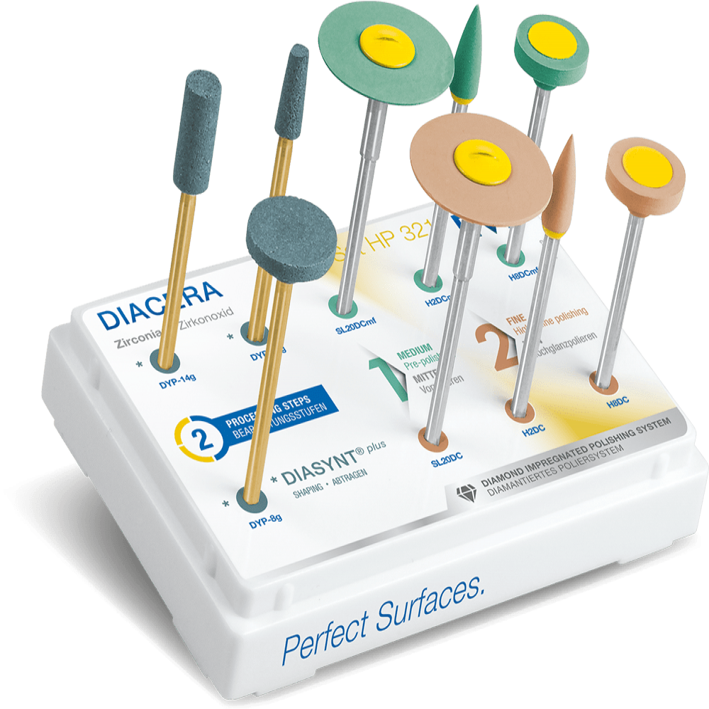 کیت پولیش زیرکونیا و آلومینا کد 9041